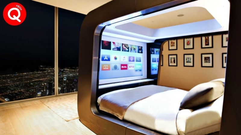 Futuristic Bed That Will Amaze You With Its Features QTechHD - YouTube