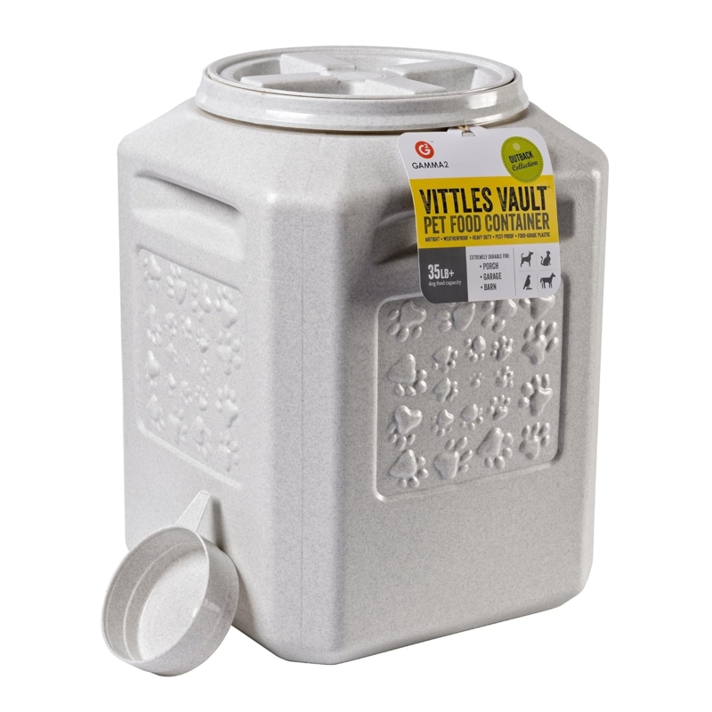 Gamma2 Vittles Vault Airtight 35 lb Pet Food Container