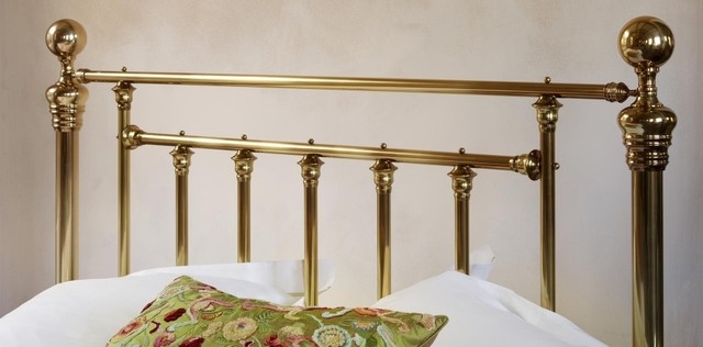 Hardy Brass Headboard - Traditional - Headboards - by And So To Bed