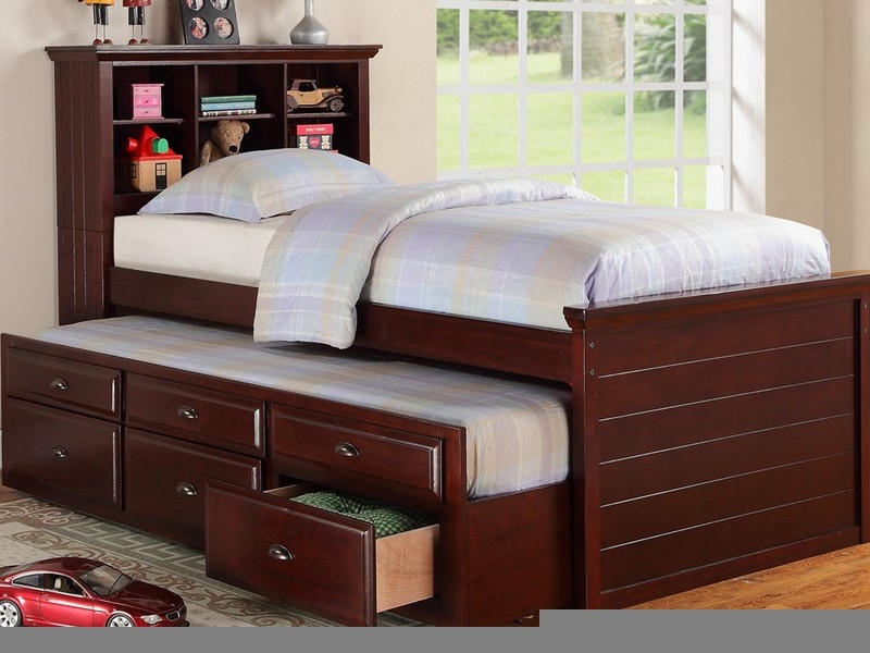 King Size Captain's Bed with Storage Drawers