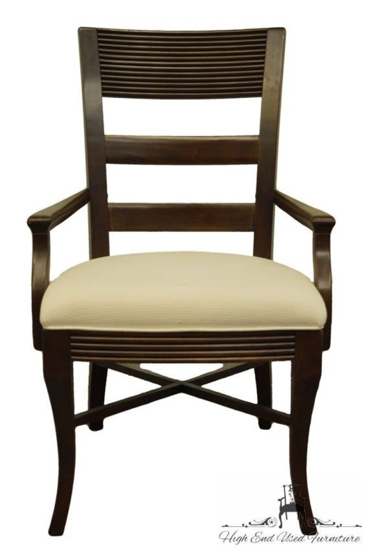 Lexington Nautica Black Painted Wooden Armchair