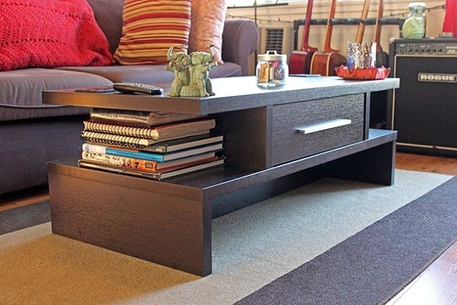 Long Skinny Coffee Table Ideas / Narrow Coffee Table With Storage Ideas ...
