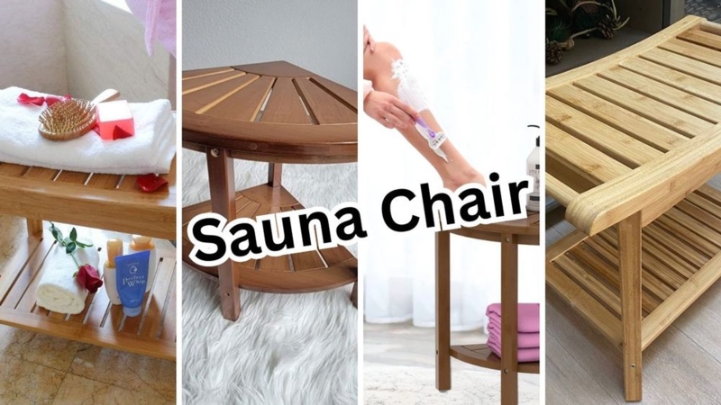 Luxury Wooden Sauna Chairs for Ultimate Relaxation