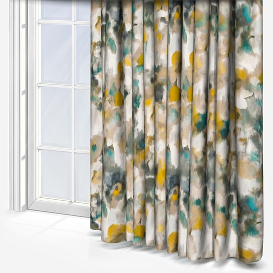 Marissa Chartreuse Curtain | Custom Curtains