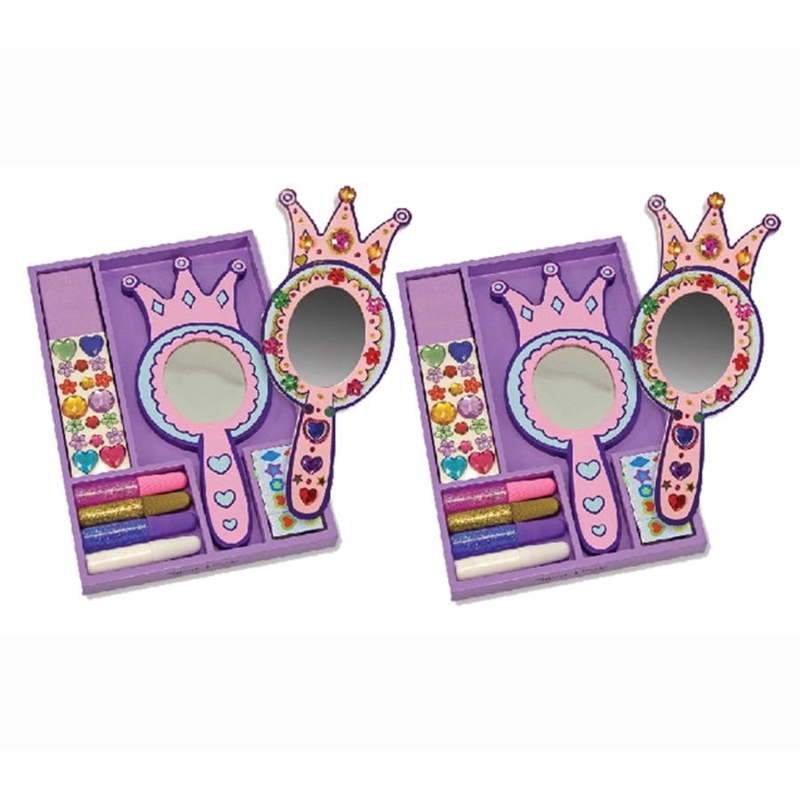 Melissa & Doug Princess Mirror Craft Kit for Kids
