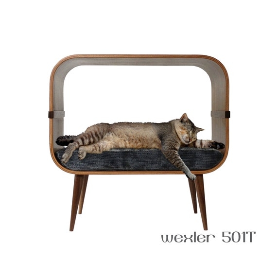 Mid-Century Modern Cat Furniture with Elegant Design