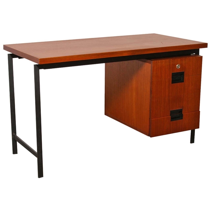 Mid-Century Modern Japanese Series Wooden Desk