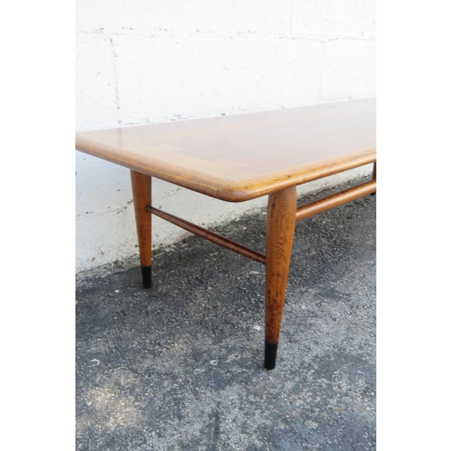 Mid Century Modern Lane Acclaim Long Narrow Coffee Table