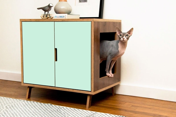 Mid-Century Modern Pet Furniture by Modernist Cat |