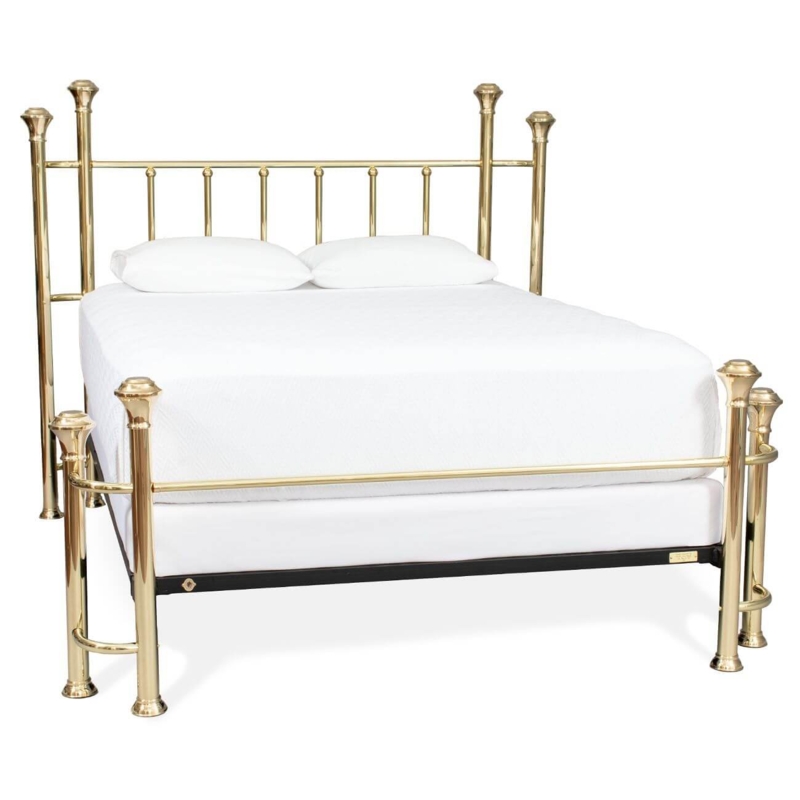 Millennium Brass Bed with Elegant Side Wrap Posts