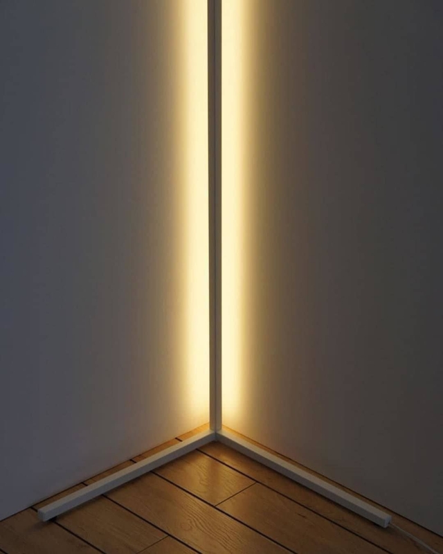 Minimalist Corner LED Accent Lighting Design
