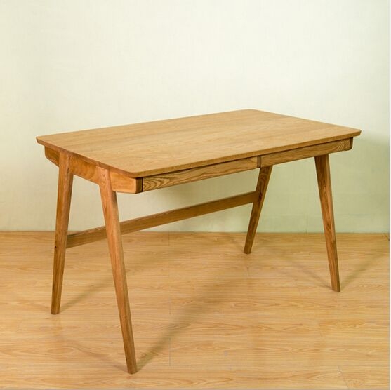 Minimalist Japanese Style Wooden Office Desk