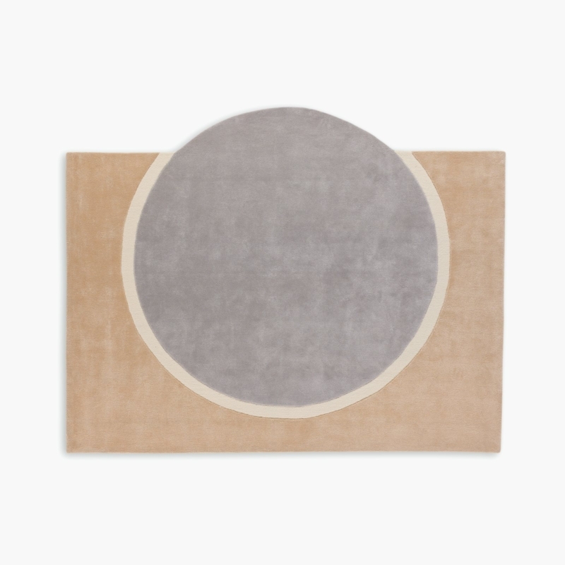 Modern Asymmetrical Geometric Area Rug Design