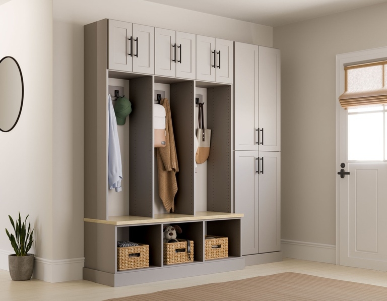 Entryway Lockers With Doors