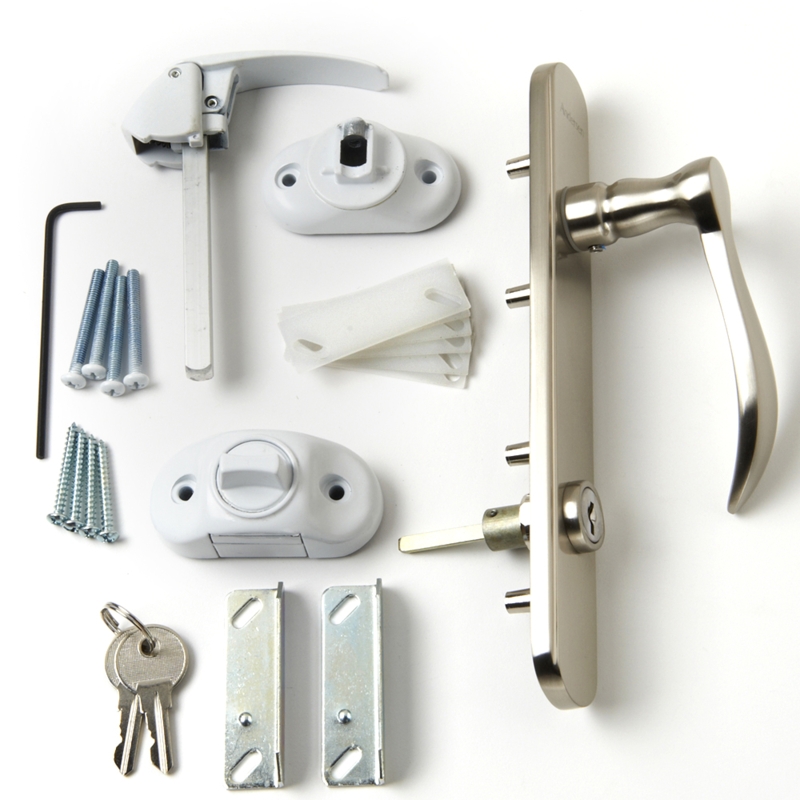 Modern Interior French Door Hardware Components