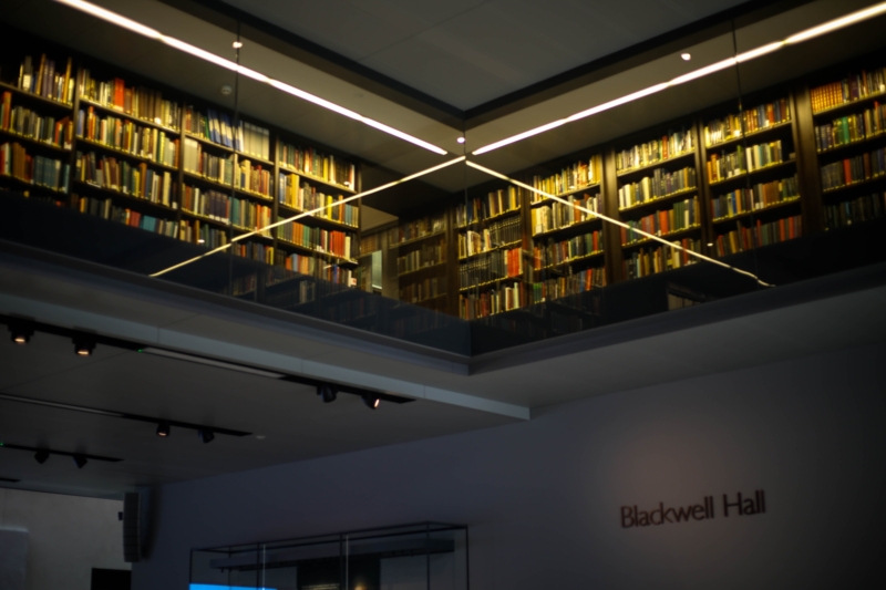 Modern Lighting Fixtures in Library Interior Design