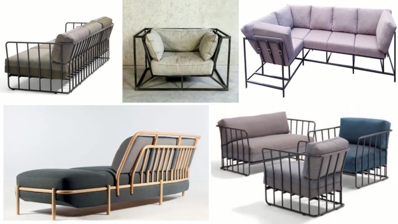 Modern Metal Frame Sofa Designs for Contemporary Spaces
