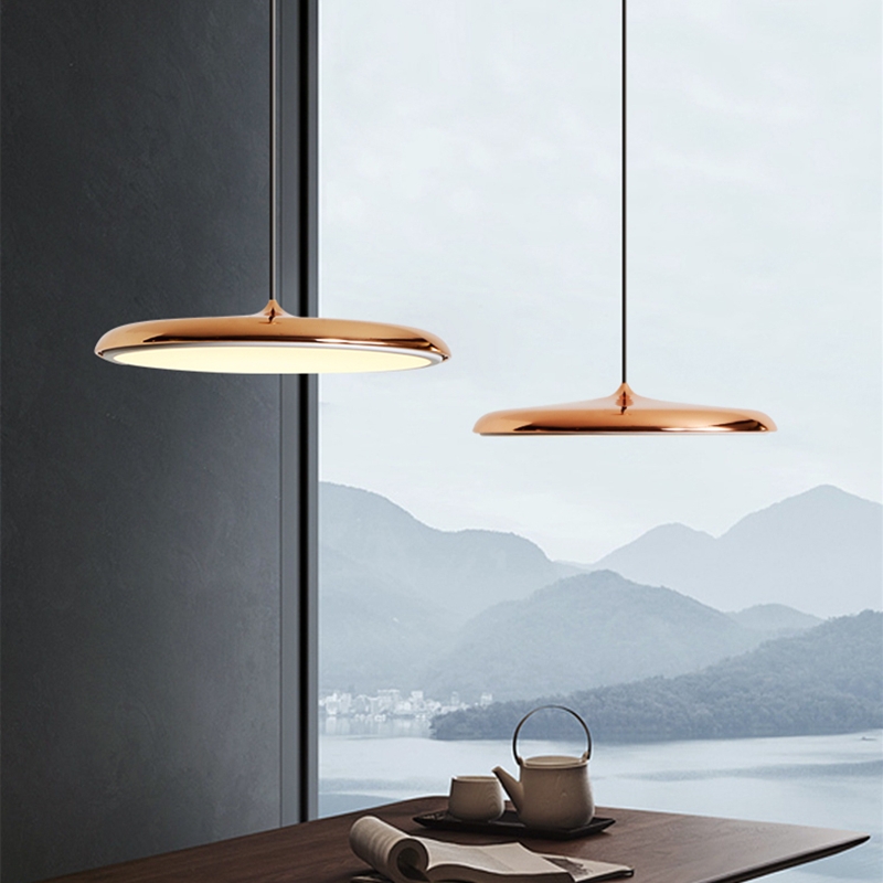 Modern Minimalist Copper Pendant Lights
