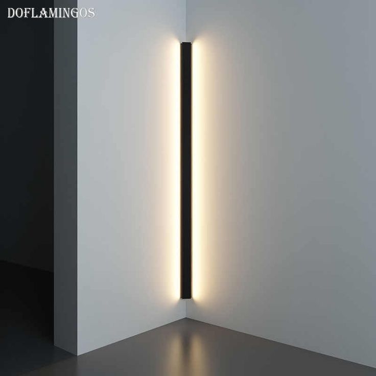 Modern Minimalist Corner LED Wall Lamp