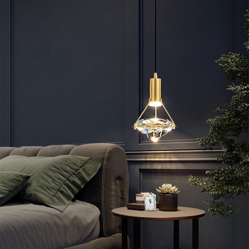 Modern Minimalist Gold Pendant Light Fixture