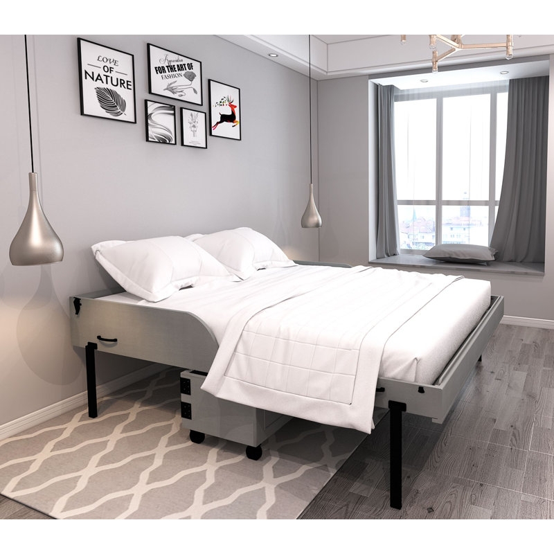 Modern Queen Murphy Bed with Sleek Minimalist Design