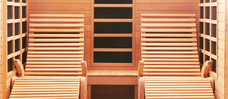 Modern Wooden Sauna Relaxation Chairs Design