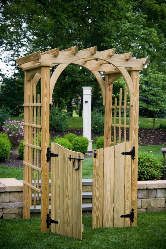 Garden Gates With Arches