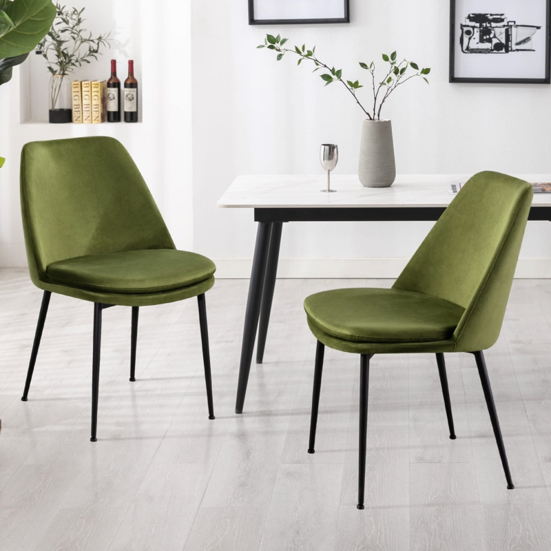 Olive Green Dining Room