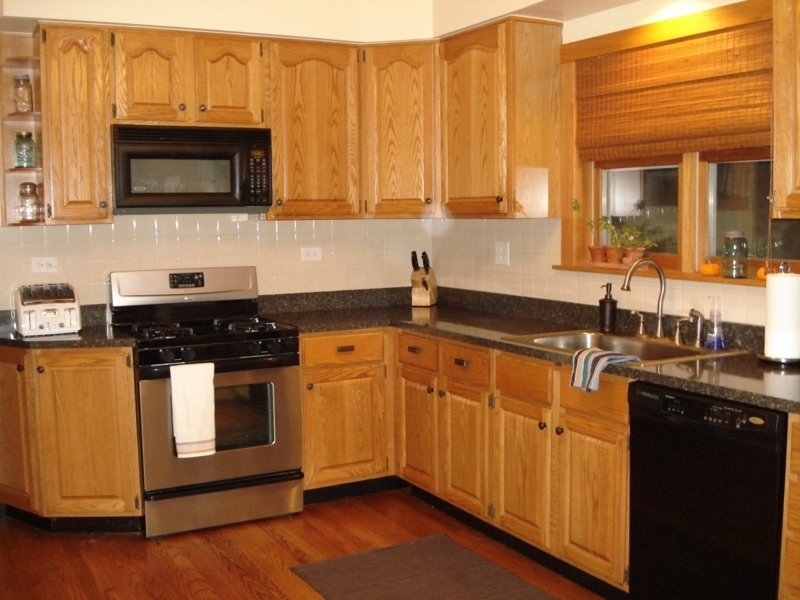 Perfect Hardware Colors for Honey Oak Cabinets