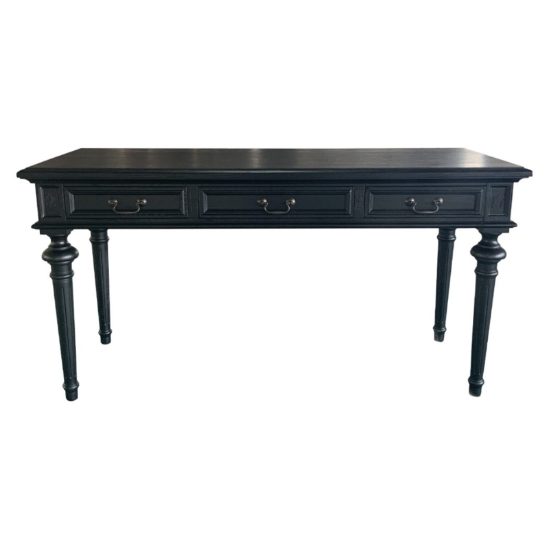 Phillip Scott Black Oak Classic Wooden Desk