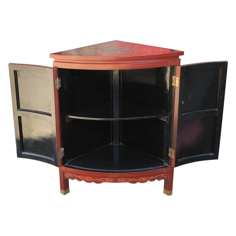 Chinese Corner Cabinets