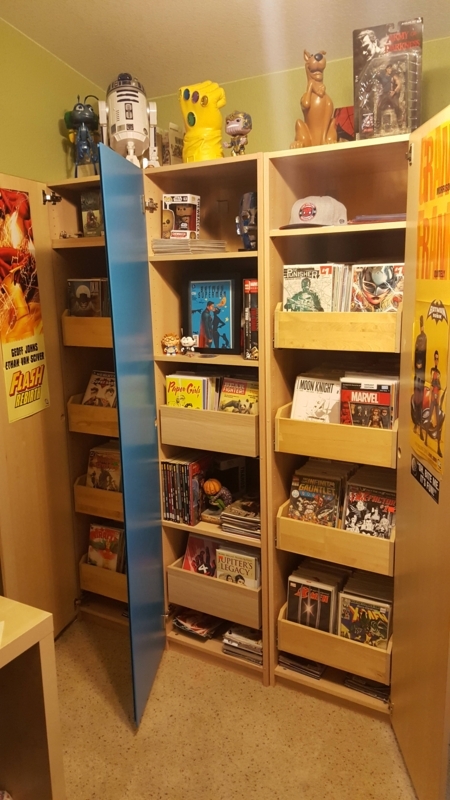 Smart and Stylish Comic Book Storage Solution