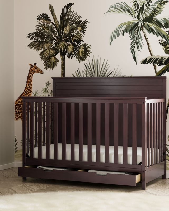 Storkcraft Homestead Convertible Crib with Storage Drawer