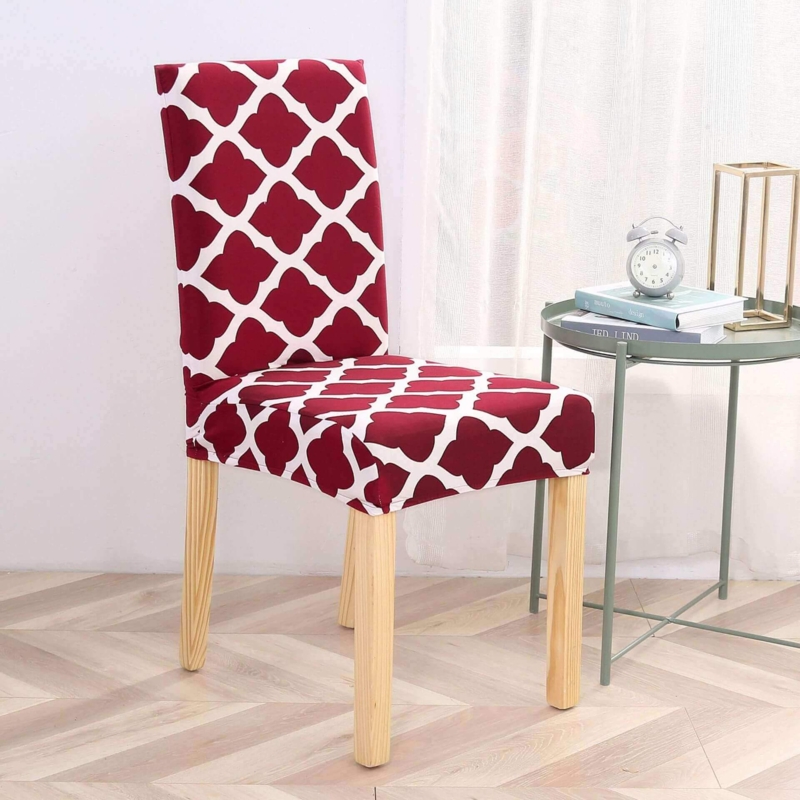 Stretch Washable Spandex Dining Chair Covers
