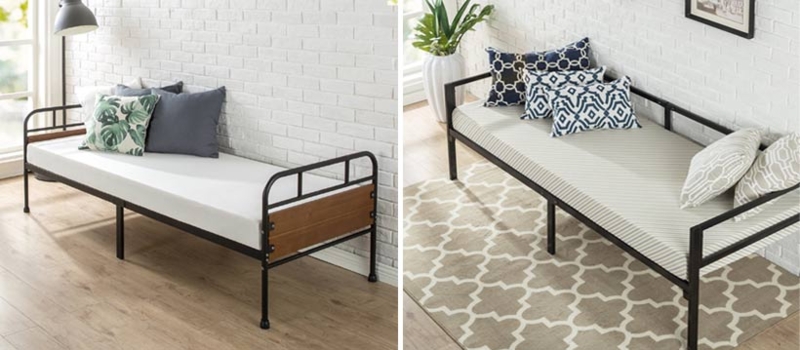 Stylish Metal Frame Daybeds with Comfortable Mattresses