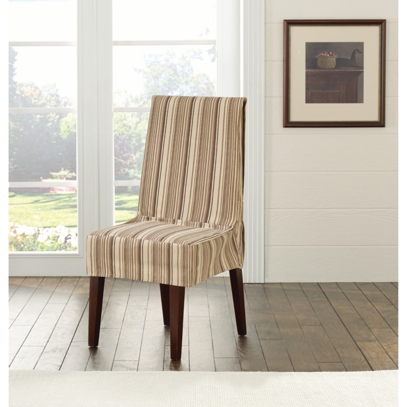 Sure Fit Harbor Stripe Dining Chair Slipcover