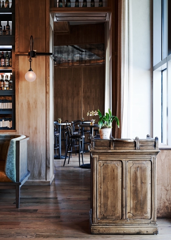The Select  Smith Hanes | Restaurant interior design, Host stand ...