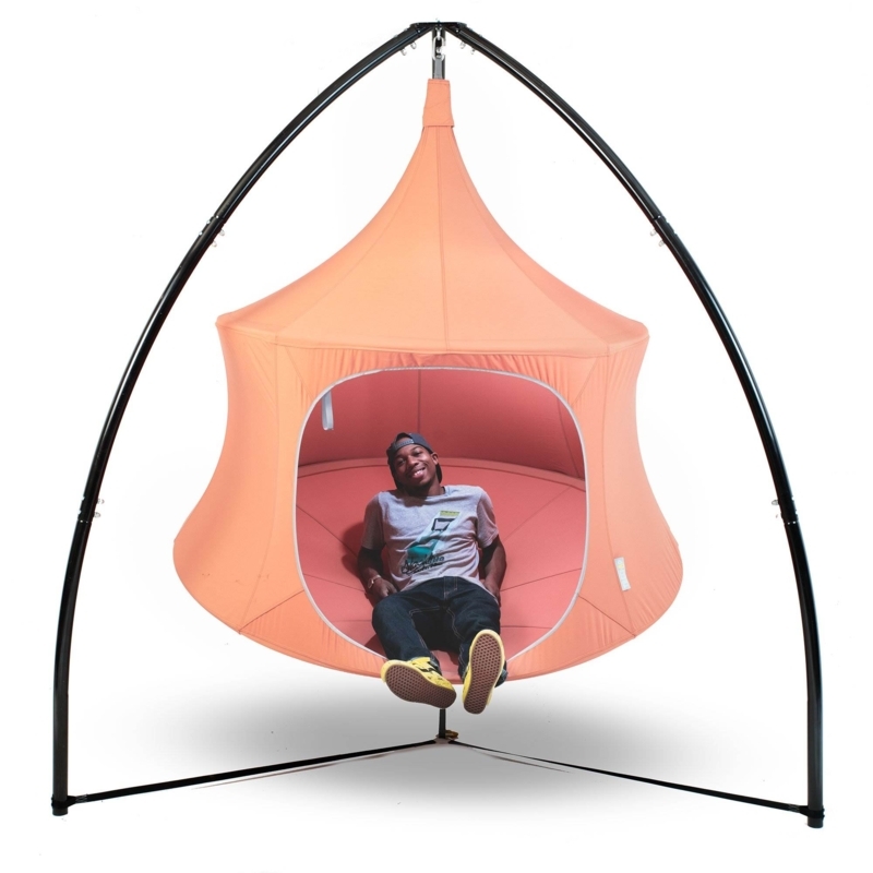 TreePod BYHT9001 Portable Self Standing Tent Pod Hanging Lounger Cabana ...