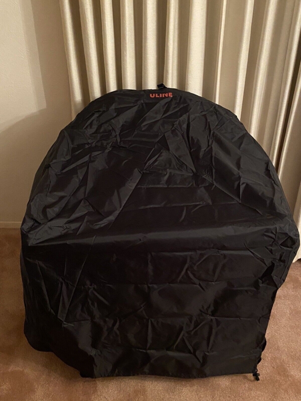Uline Oversized Foldable Plush Club Chair Black