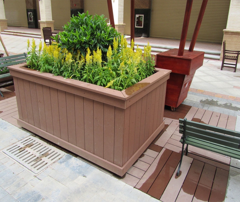 WPC Flower Boxes | Composite Wood Planter Boxes