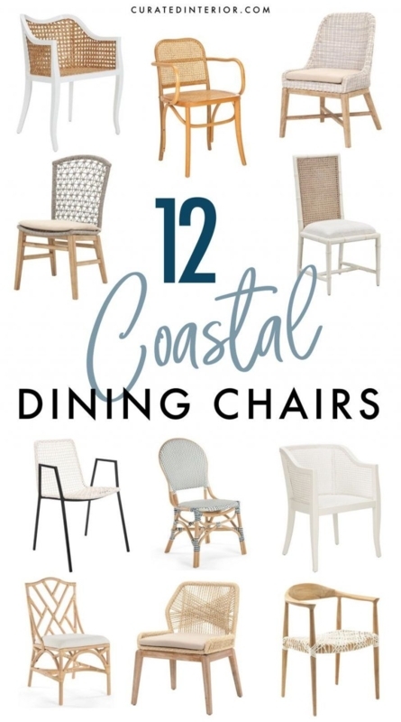 12 Stylish Coastal Dining Chairs for Nautical Interiors