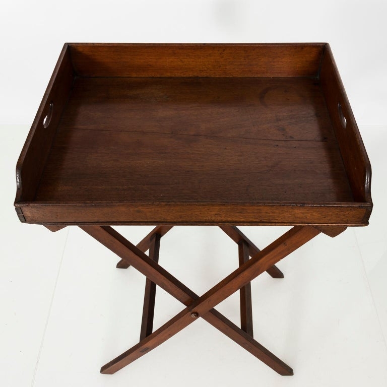 19th Century English Classic Butler's Tray Table
