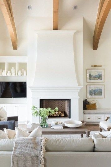 32 Gorgeous French Farmhouse Living Room Design Ideas | Living room ...