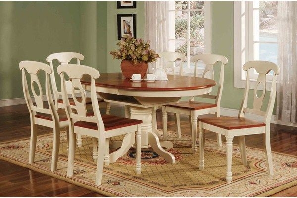 36 Inch Wide Butterfly Leaf Dining Table with Chairs