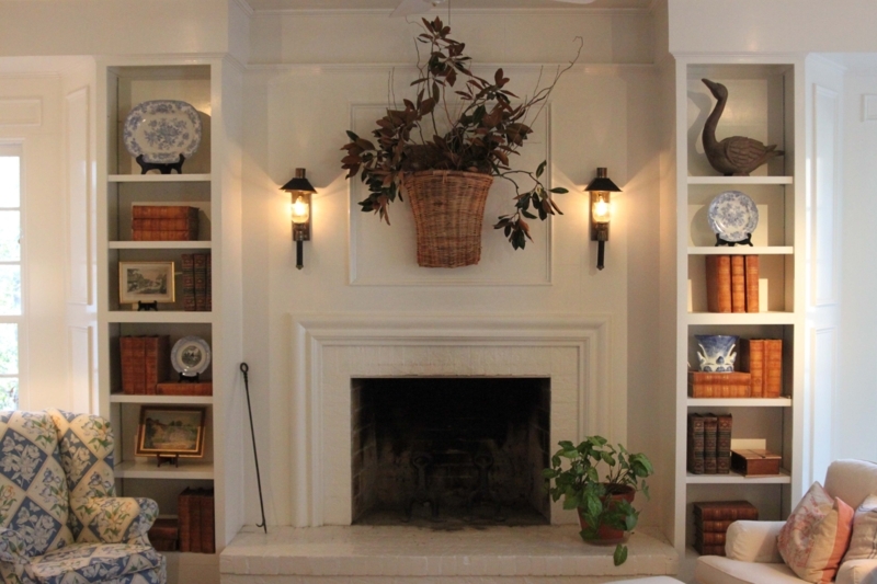 A country fireplace | Country fireplace, French country fireplace ...