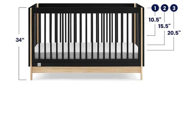 Adjustable Crib Mattress Support Benefits and Dimensions
