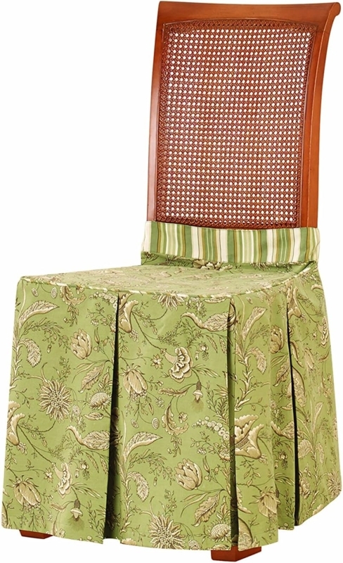 Amazon.com: SureFit Fanciful - Dining Room Chair Skirt Slipcover ...