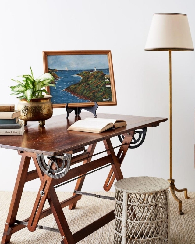 American Folding Drafting Table or Writing Table at 1stDibs
