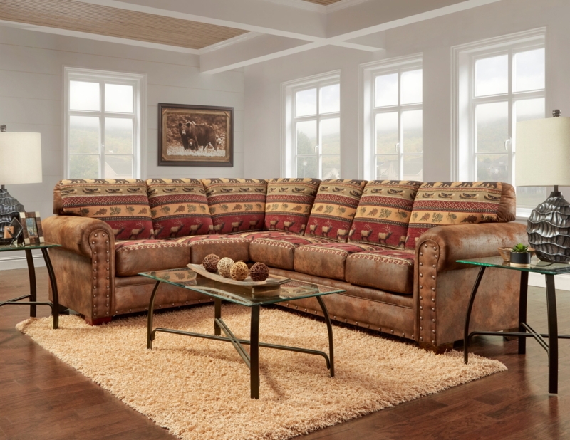American Furniture Classics Model B1650K Sierra Lodge Two Piece ...
