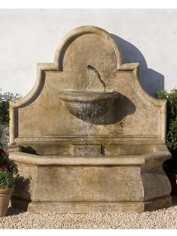 Andalusia Outdoor Wall Water Fountain by Campania